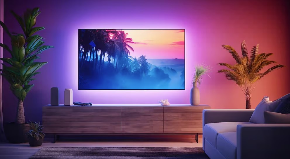 Tiras LED Detrás del Televisor: Una Idea para Aumentar el Placer de Ver la Televisión